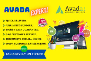 Working as a AVADA expert for over 4 years.i have designed many categories of website using AVADA theme and builder